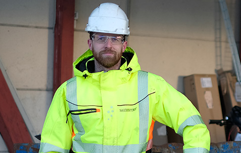 Operations manager Petter Fjeld Bjerke